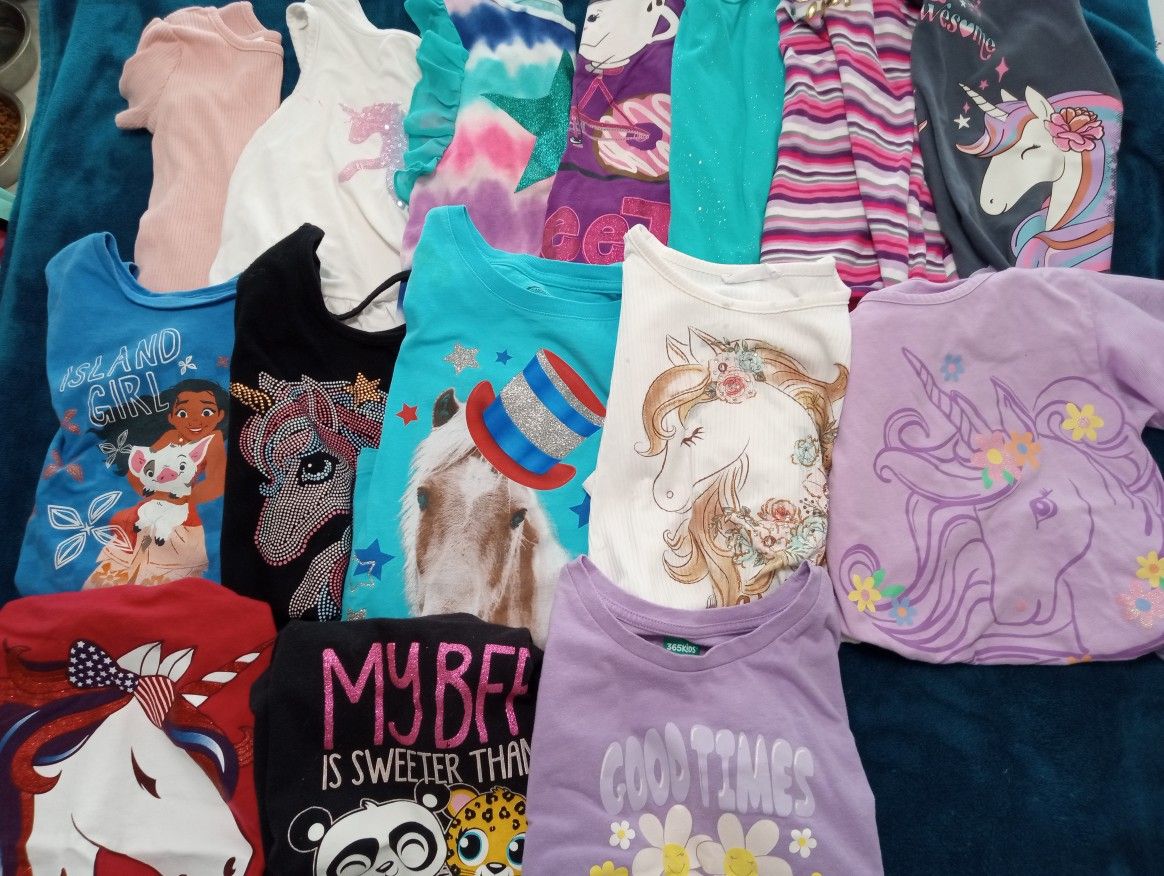 Girls Size 7/8 Shirt Bundle!!