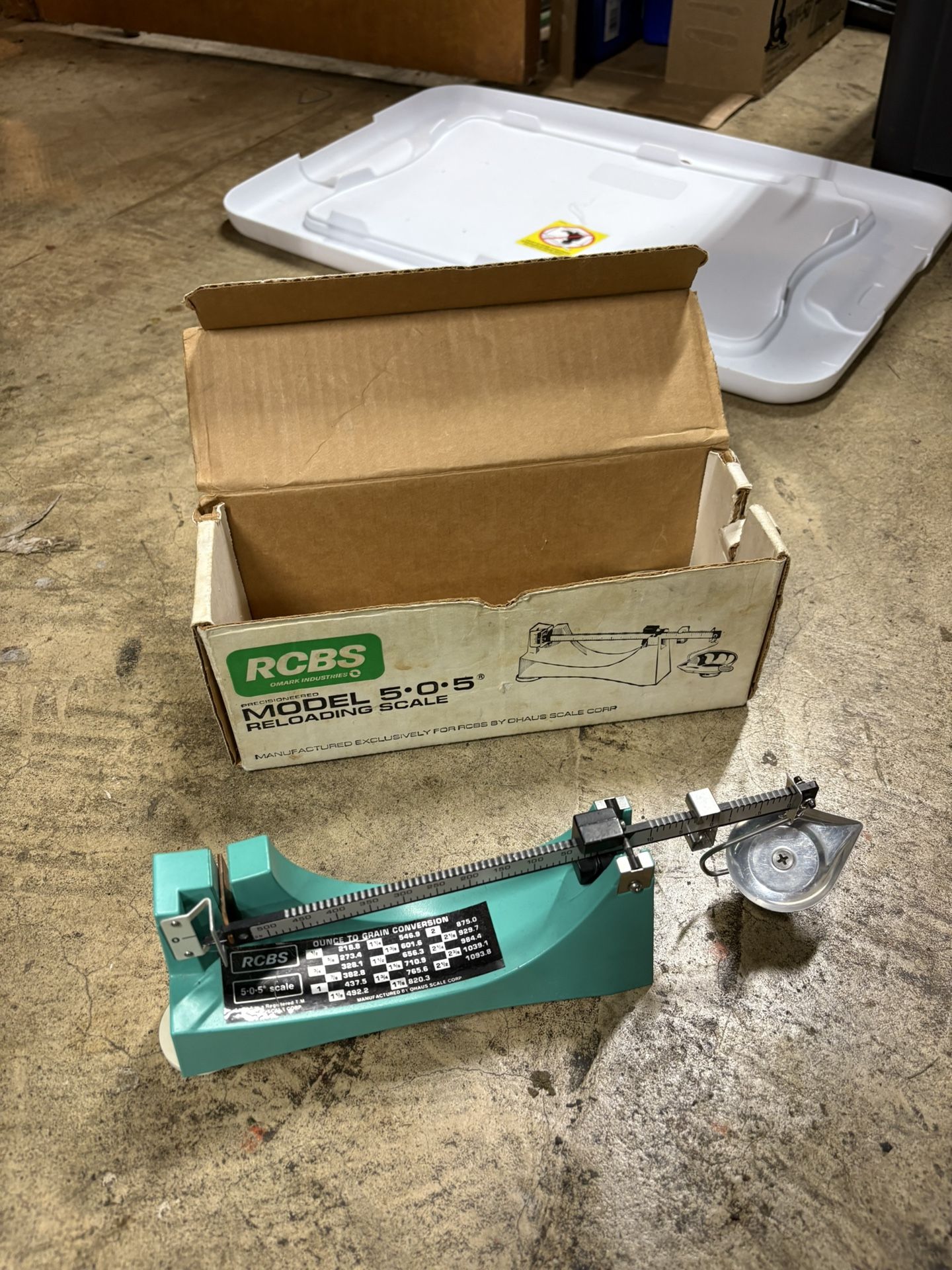 RCBS Reloading Scale - Model 505