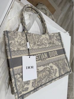 Dior Medium Book Tote — Dior Medium Book Tote — Open Box, Never Used