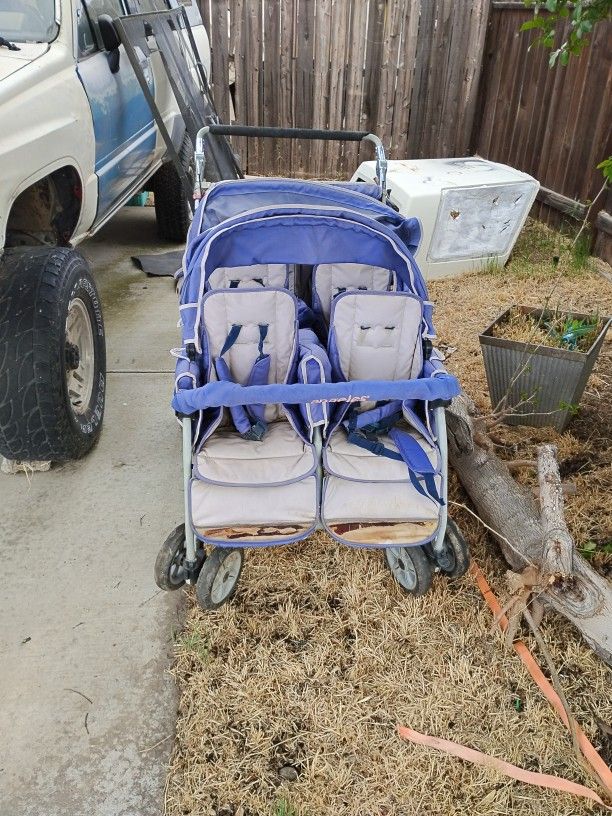 6 Seat Foldable Stroller