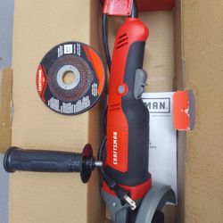 Angle Grinder Craftsman 4.5 Wheel Brand New In Box 