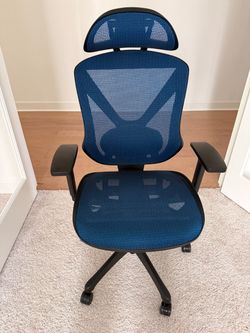 High Back Chair with Lumbar Support