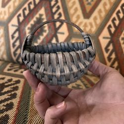 Miniature Woven Basket