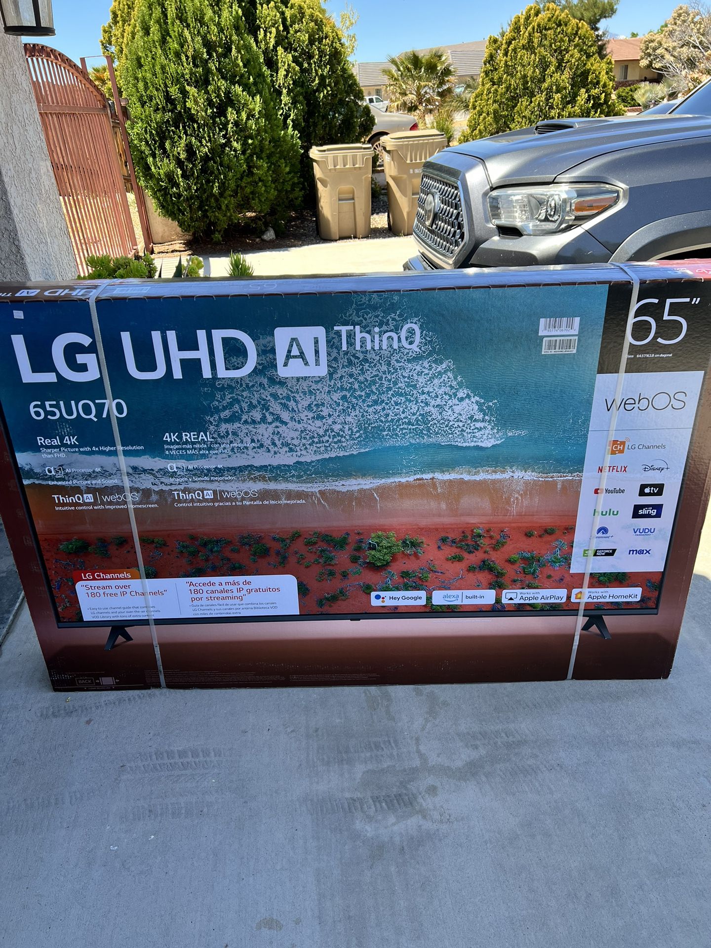 LG 65” 4K Smart TV AI ThinQ NEW Sealed Box Full Warranty 