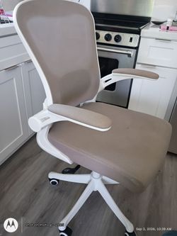 Ergonomic Mesh Office Chair White Frame