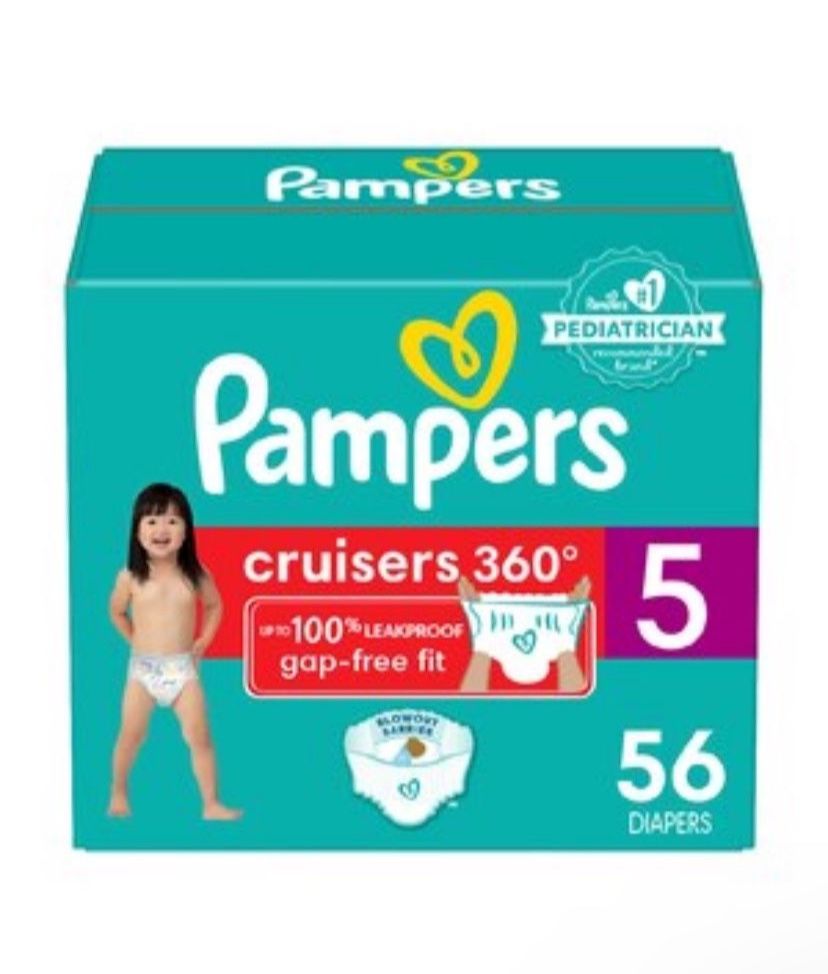 Pampers Cruisers 360 $25 Each
