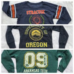 Ladies College Sweatshirt 3pcs