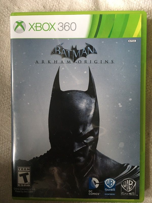 Batman Arkham Origins Xbox 360 2 disc Game