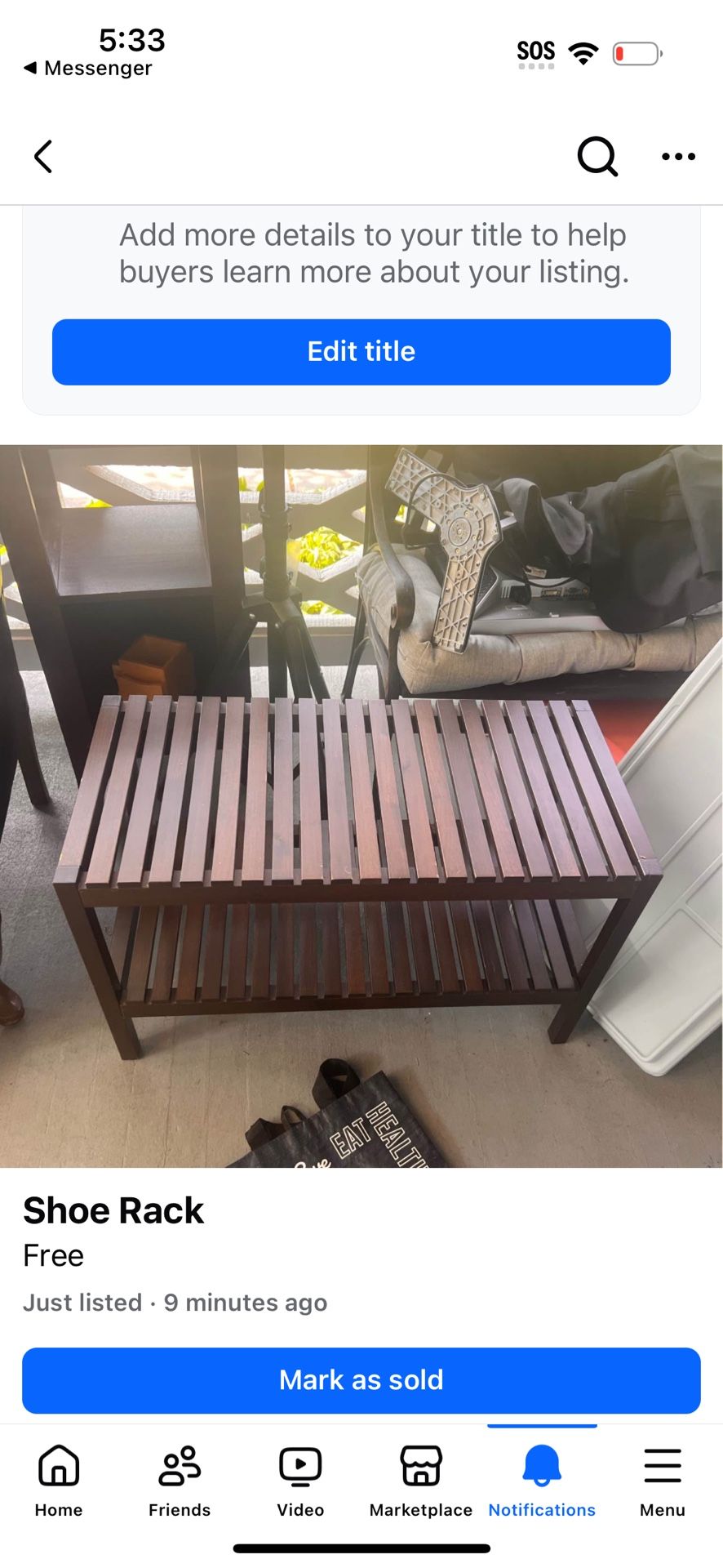 Shoe rack