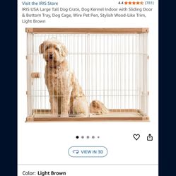 Large Dog Crate Like New 