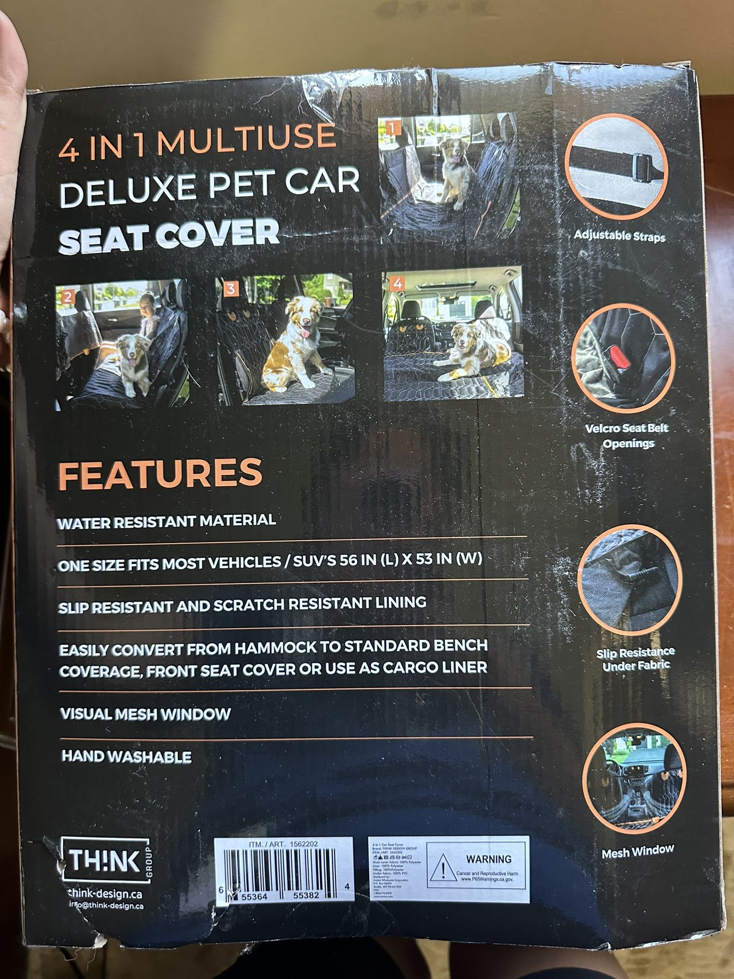 Pet Seat Car Cover