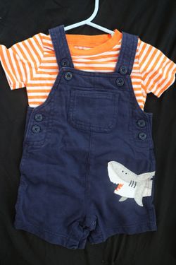 9 months shark jumper outfit