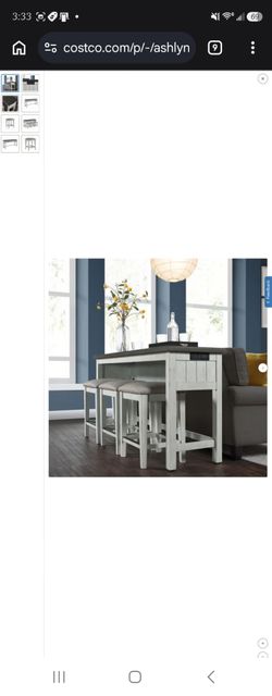 4 Piece Sofa Set/ Bar table set