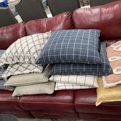 Throw Pillows $5 Each