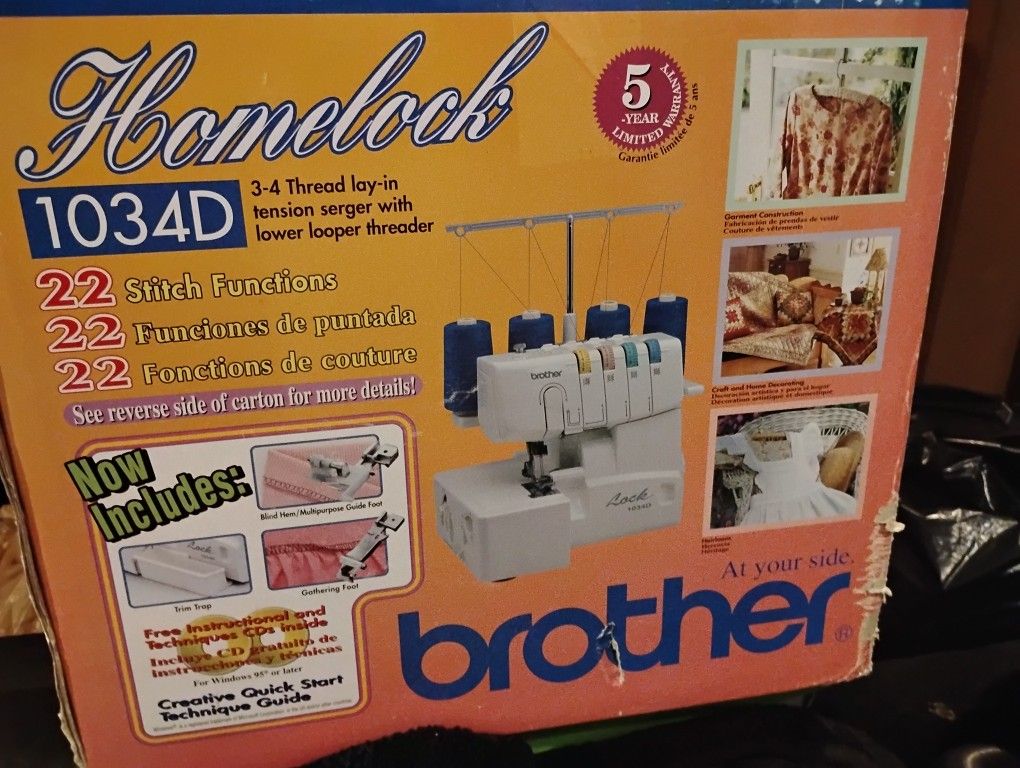 Bother Serger Overclock Machine