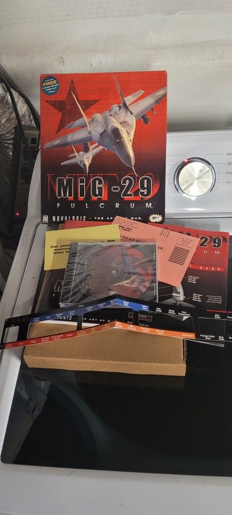MiG - 29 Fulcrum (PC, 1998) Sealed Game!!