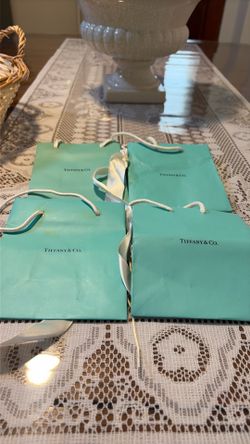 Four Tiffany & Co Bags. All for $8