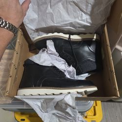 Black Casual Boots Size 10