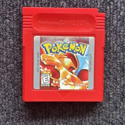 Authentic Pokémon Red Version 