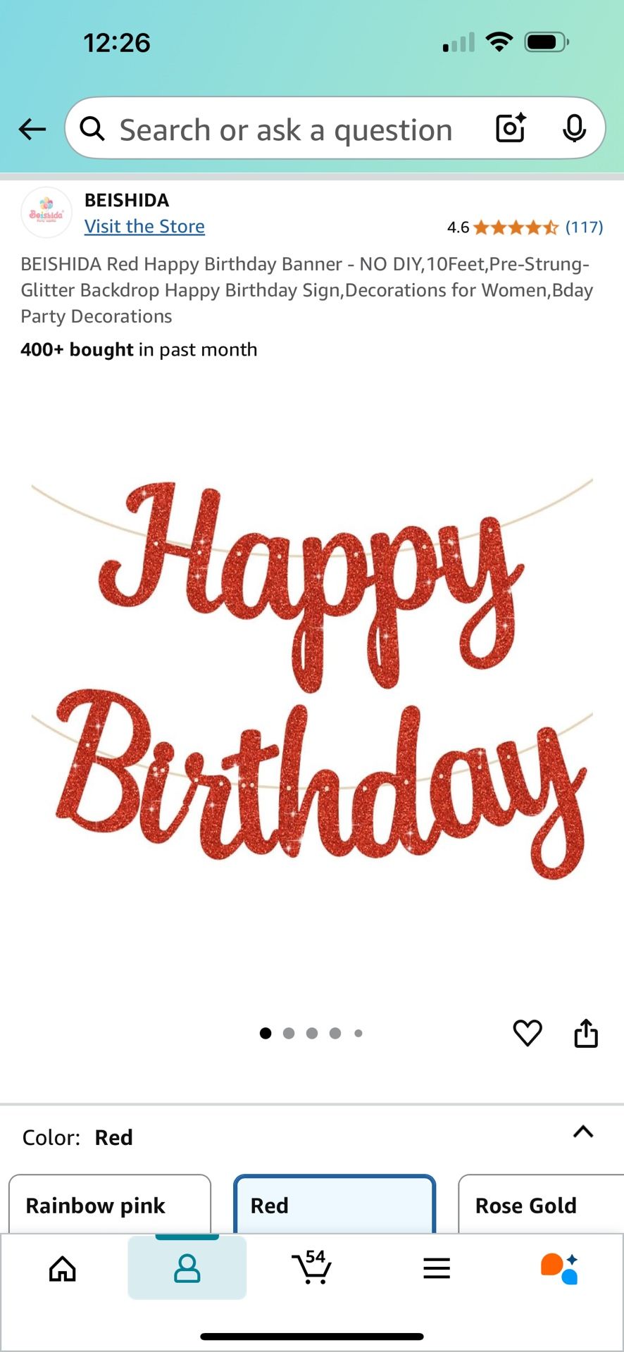 Happy birthday banner/ Red Banner/ Spider-Man Birthday Party Banner