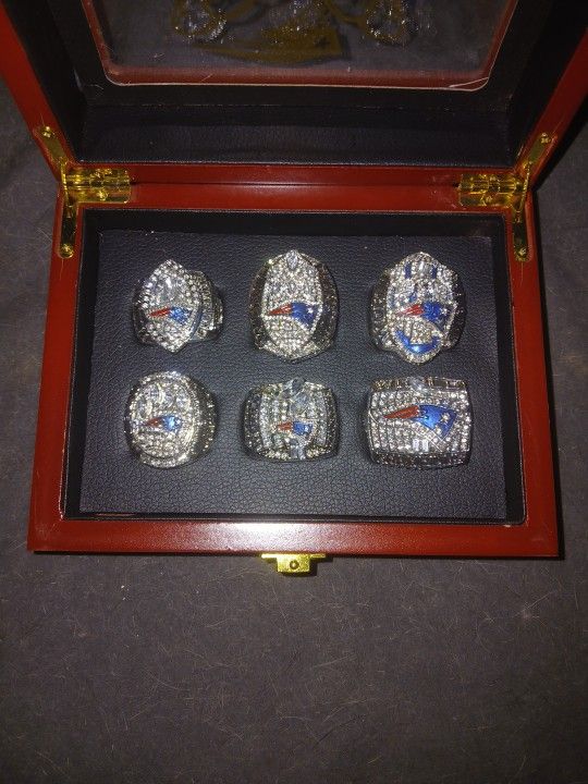 New england patriots replica super bowl rings