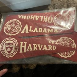 Vintage Mini  Felt Pennants 