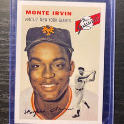 2011 Topps 60 Years Of Topps Diamond Anniversary 1954 Topps Monte Irvin Baseball Card #3