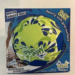 NEOSPLASH SOCCER BALL Glow In The Dark 