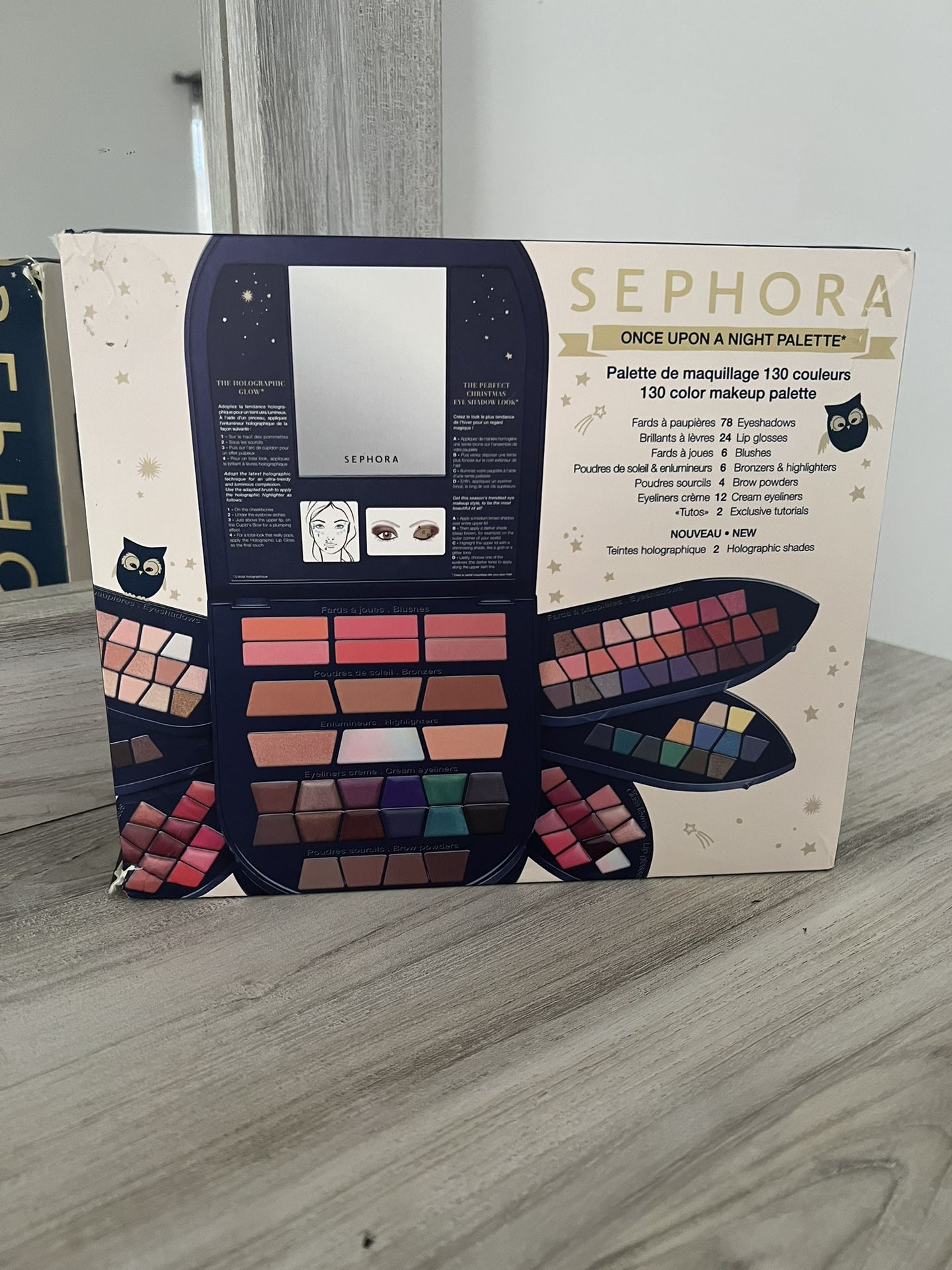 Sephora Collection Once Upon A Night Holiday Blockbuster Makeup Palette Gift