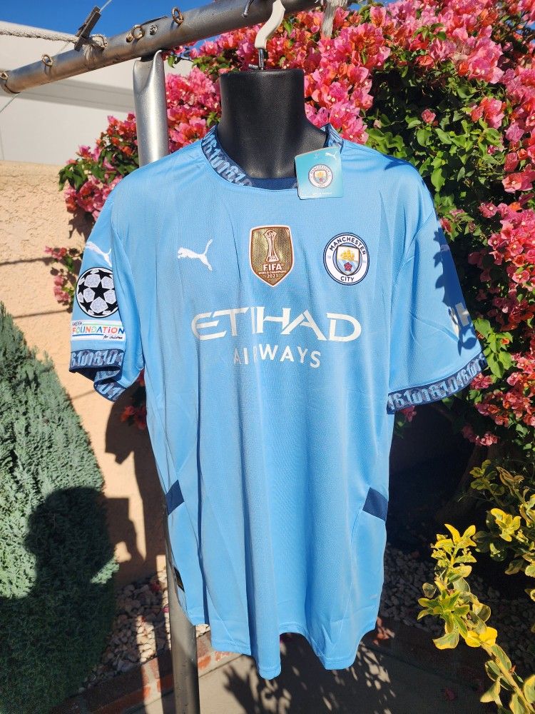 Manchester City Haaland Soccer Jersey 2025