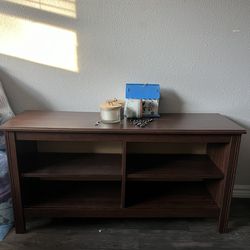 Wooden Ikea TV Stand 