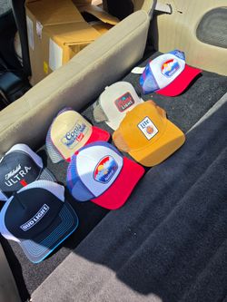 Trucker hats ($10 each )