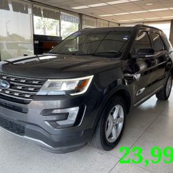 2016 FORD Explorer  XLT.           $23,991!