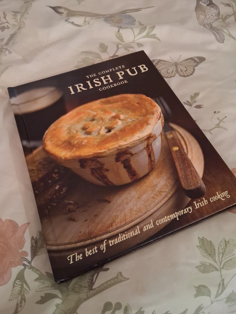 Demure New Irish Pub Cookbook.