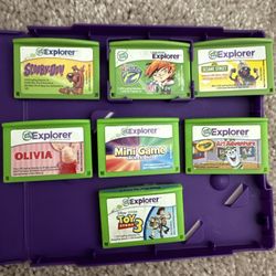 7 Leapfrog Education Cartridges 