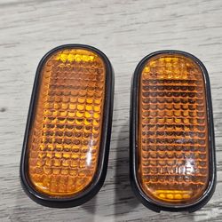 JDM AMBER Side Marker lights OEM Honda STANLEY ☆ Plugs and Bulbs included EG EJ Civic DC2 Integra COUPE SEDAN Hatchback