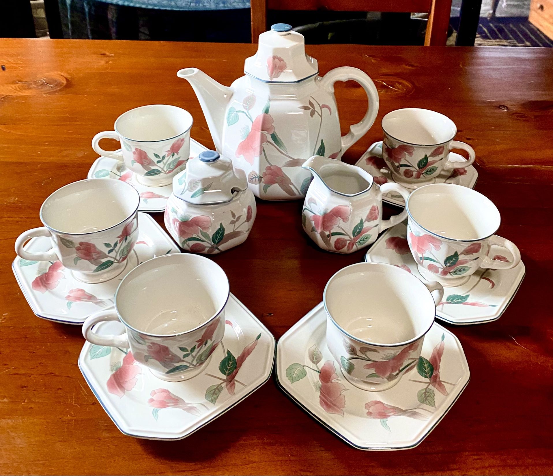 MIKASA Silk Flowers Tea Party