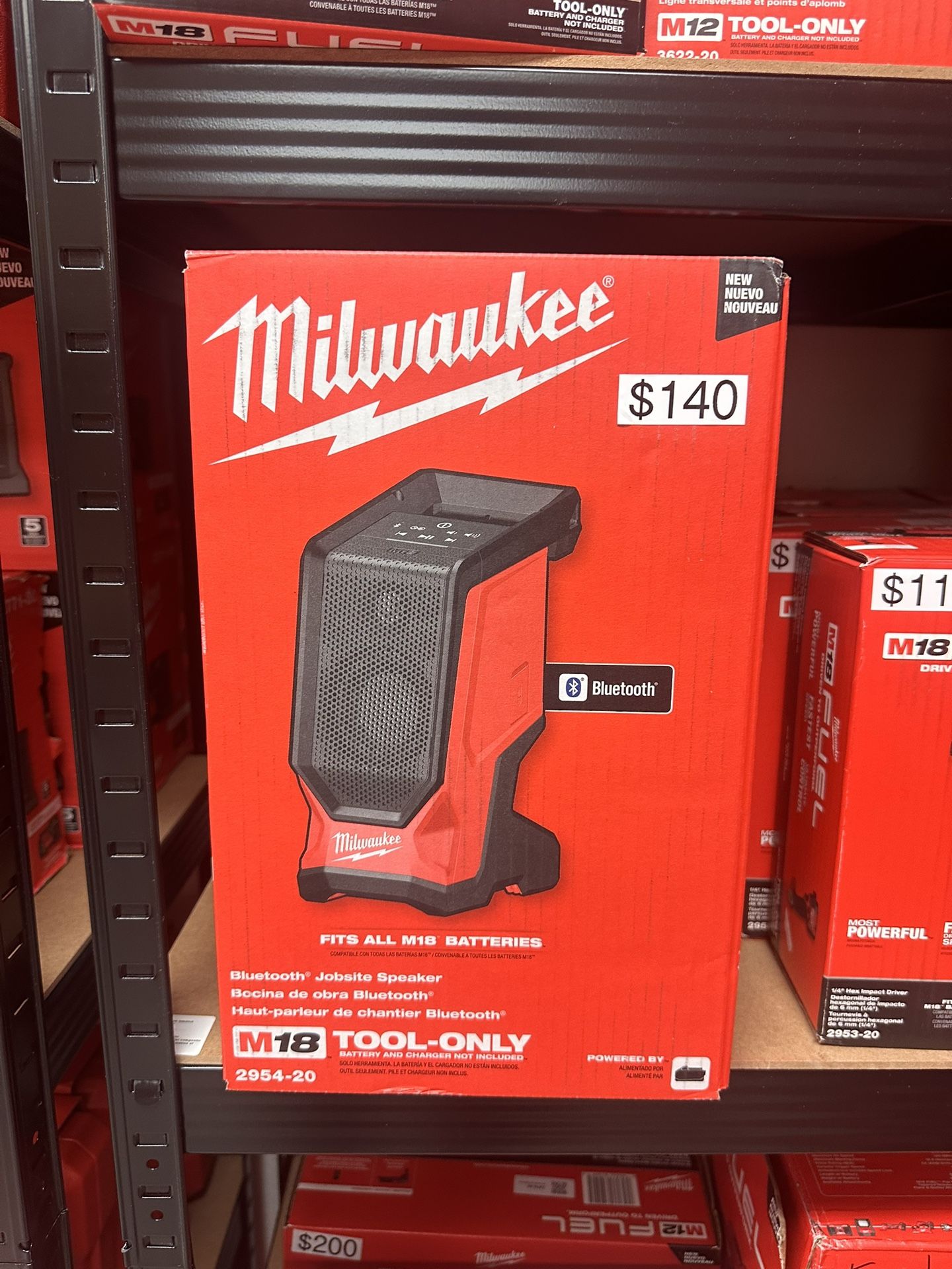 Milwaukee M18 Bluetooth Jobsite Speaker