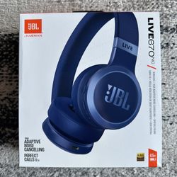 JBL Live 670nc Brand New Headphones