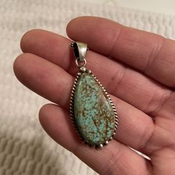 Eloise Kee Mine 8 Real Turquoise Necklace 