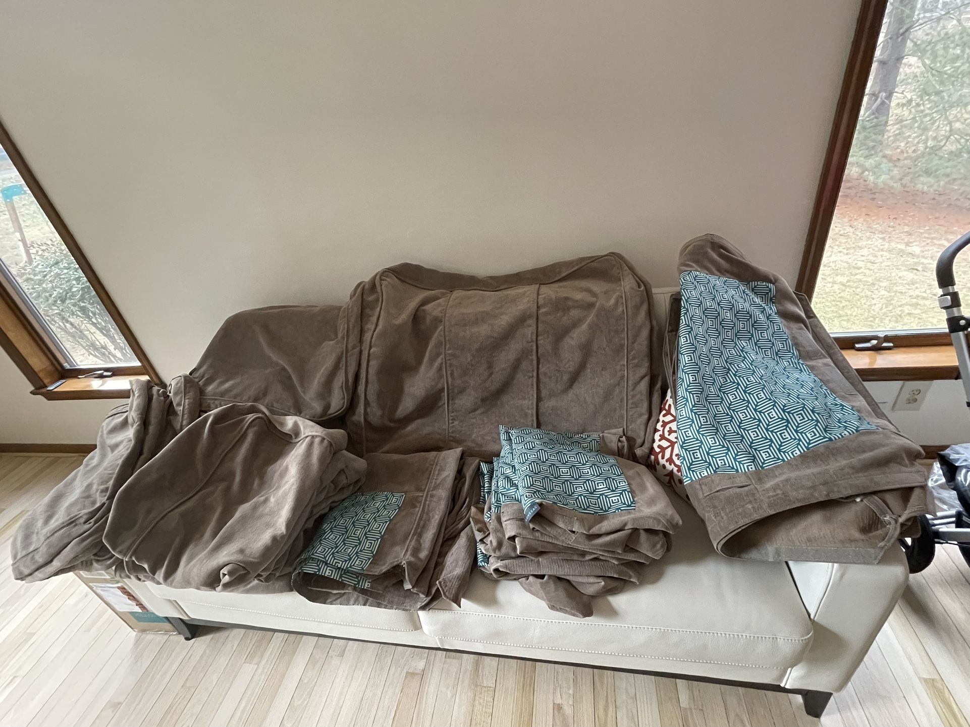 Love Sac Covers And Cushions Only -pre -owned, Negotiable