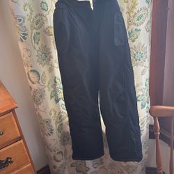 Snow Pants Size Large, Black