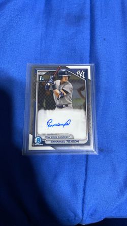 Emanuel Tejeda 1st Bowman Auto