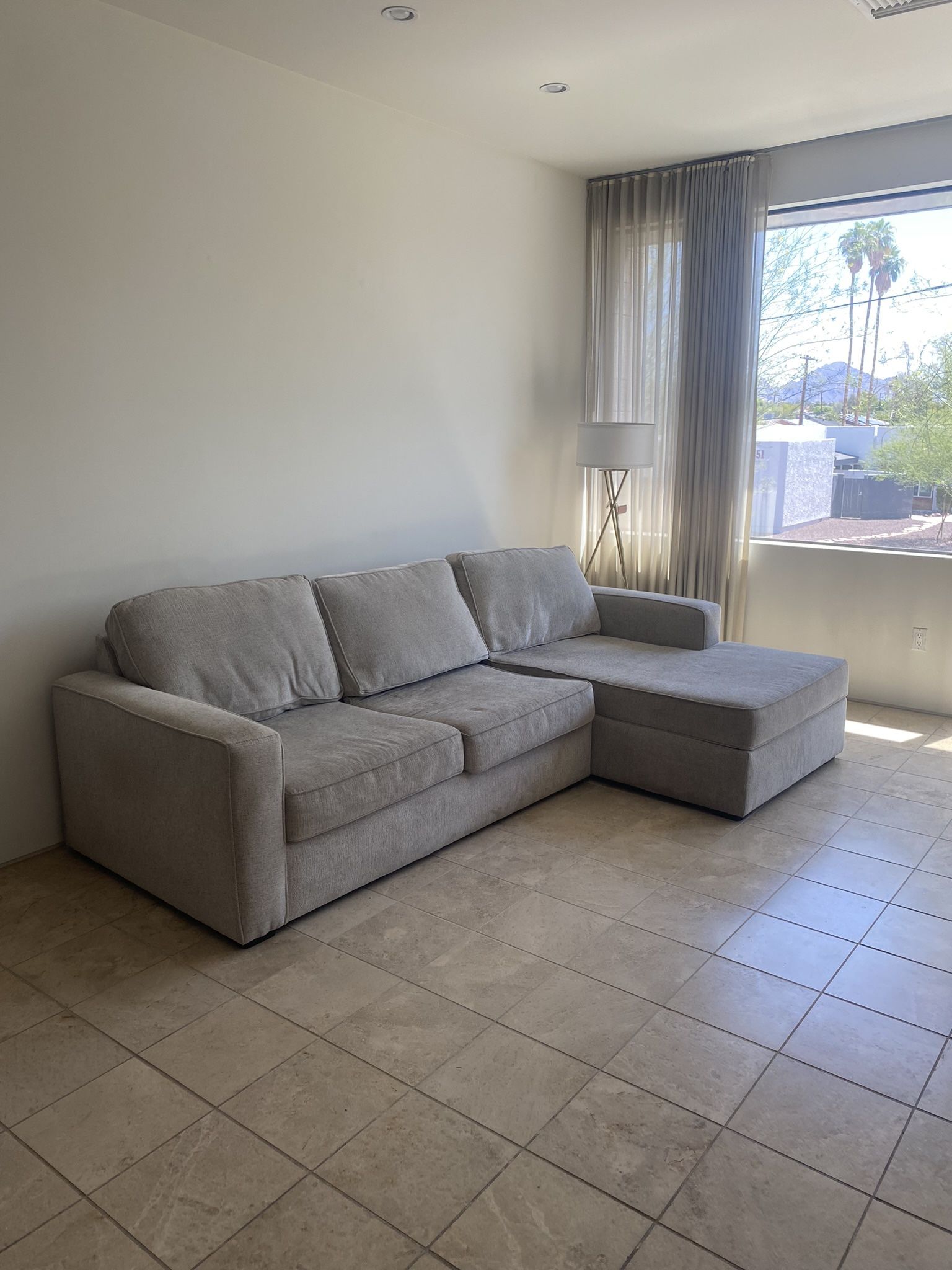 FREE Grey Living Spaces Couch