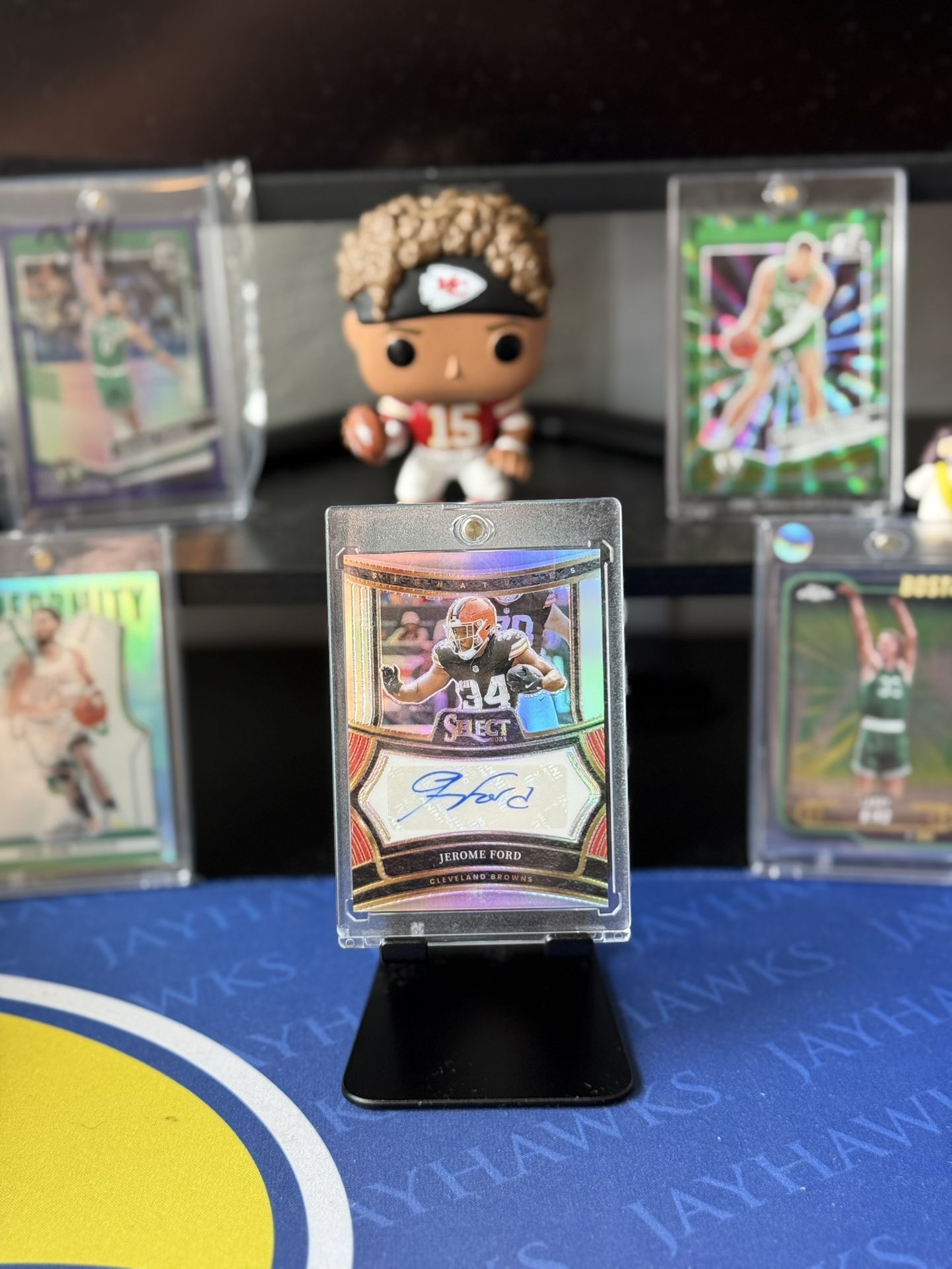 2024 Panini Select Signatures Jerome Ford #SP-JFD Silver Prizm /399 (AU)