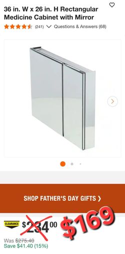 Rectangular medicine Cabinets white