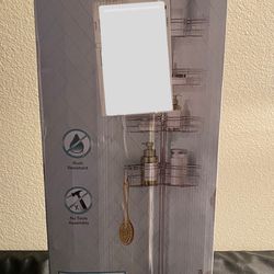 4 Tier Tension Pole Shower Caddy