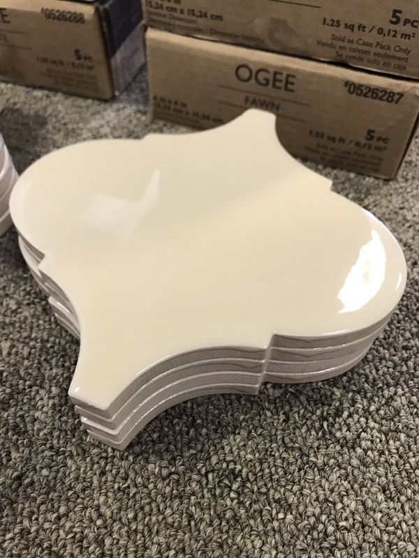 Allen Roth Wall Tile Ogee White Fawn For In Decatur Al Allen Roth Wall Tile Ogee White Fawn For In Decatur Al Offerup