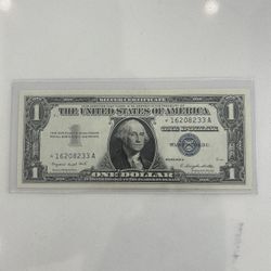 1957-A Silver Certificate $1 Dollar * Star Note * ~ Better Grade ~ 