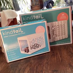 2 Kind Tail Collapsible Dog Or Cat Crate medium  size